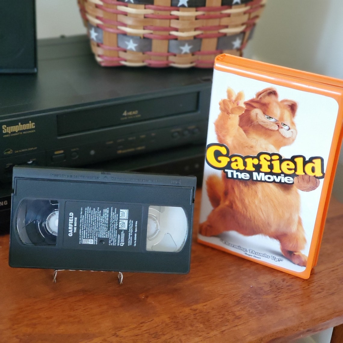 Garfield® The Movie 2004 VHS Free Shipping Etsy