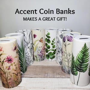 Alcancía con forma de moneda decorativa abstracta de cartón, ideal como regalo de cumpleaños para niños.