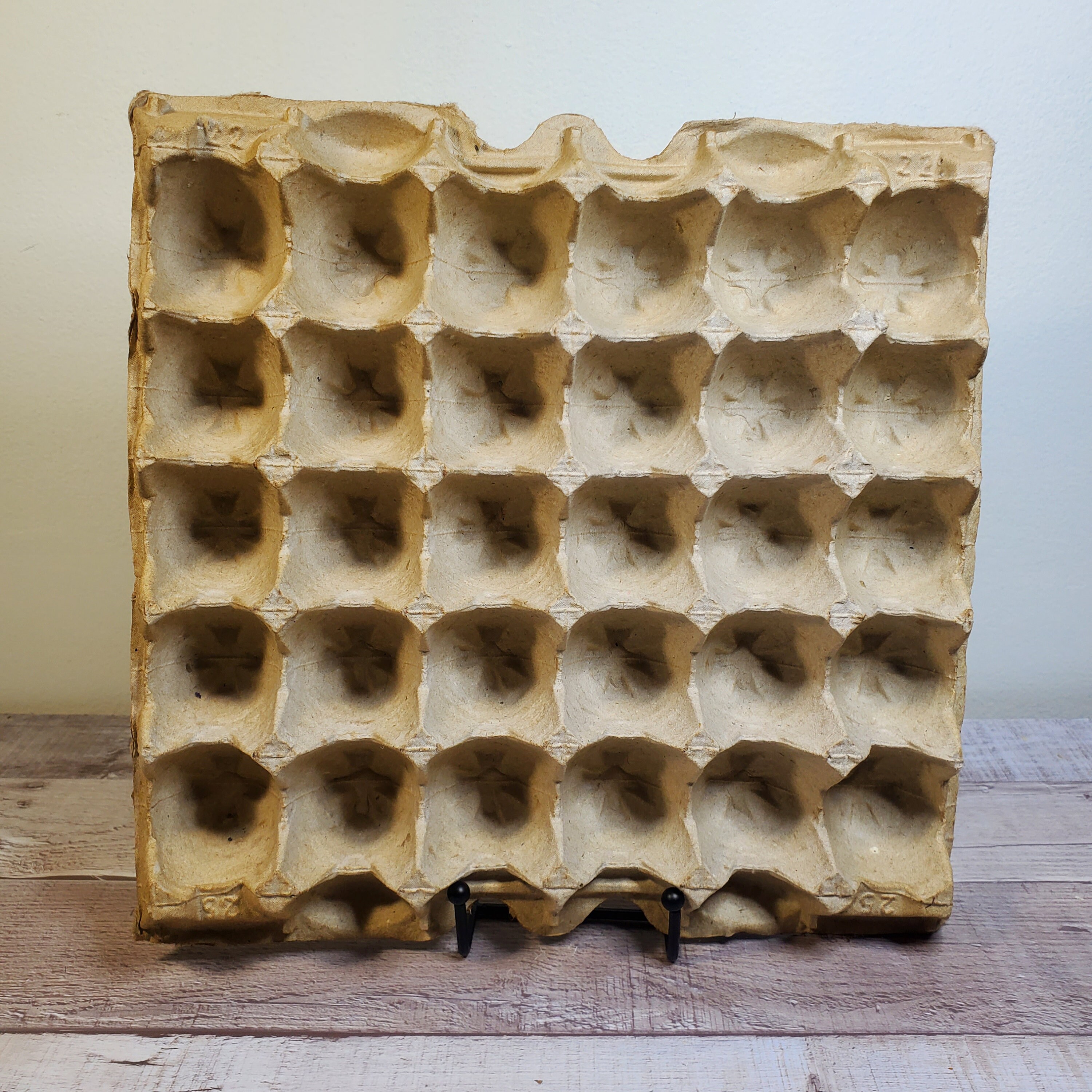 thumbnail image 2 of 130 Pack Bulk Egg Cartons – 30-Cell Pulp Fiber Trays, Reusable & Stackable For Egg Storage, Crafts, Insect Colonies 2 of 11