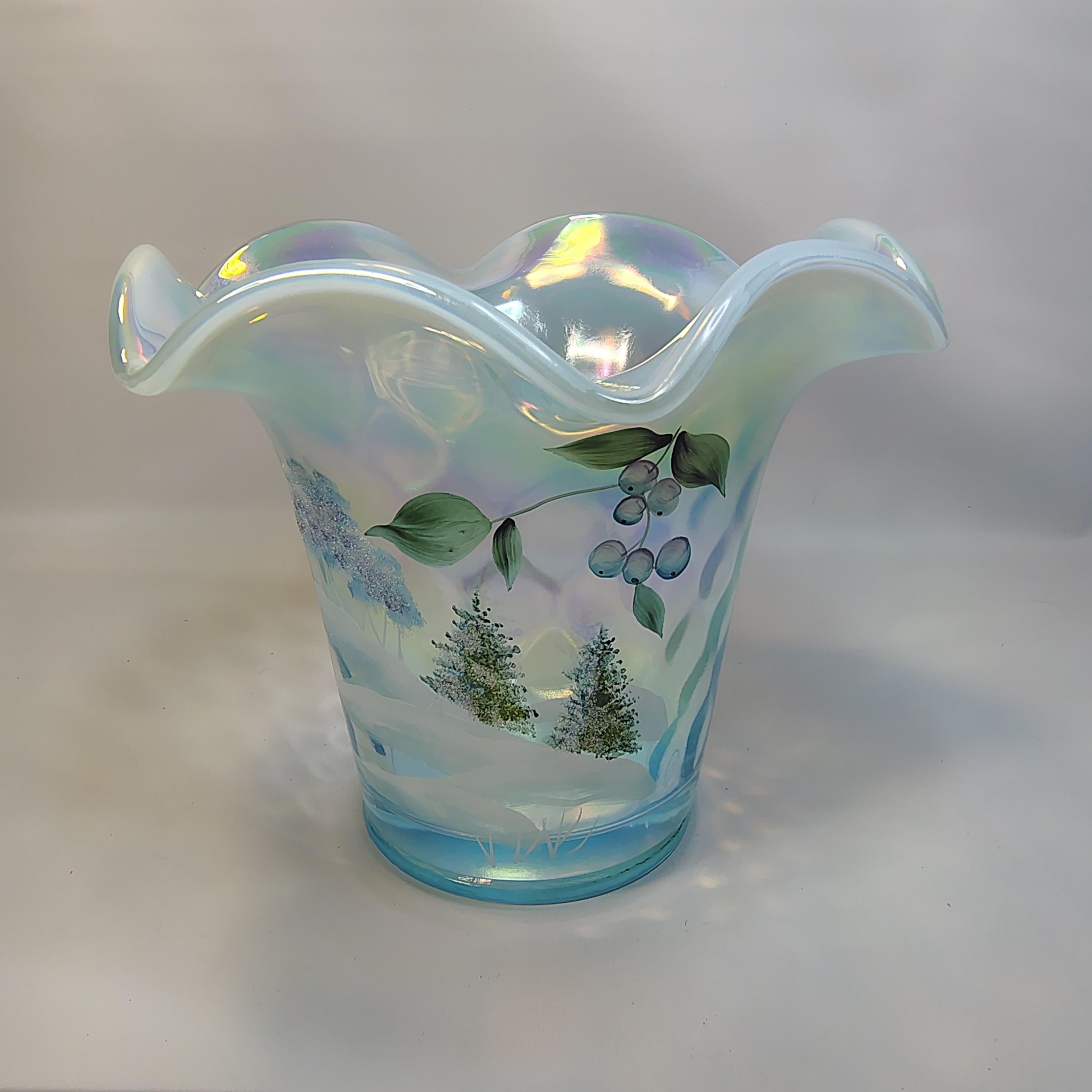 Fenton Winter Scene - Etsy