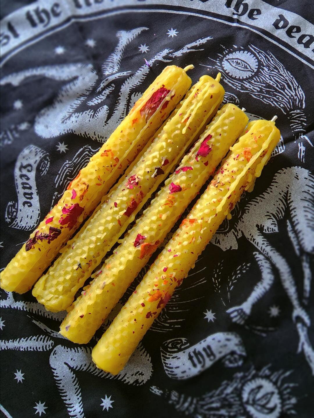 Heart of Freya Ritual Candles Etsy