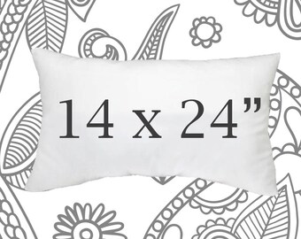14x24 Pillow Insert Etsy