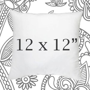 faux down pillow inserts