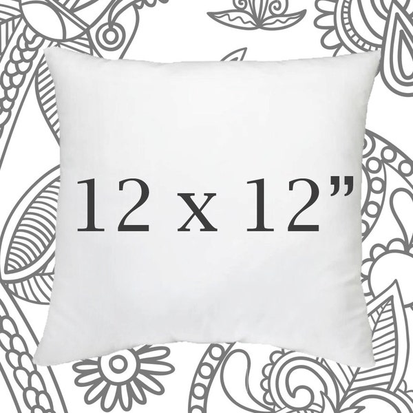 12 Inch Pillow Etsy