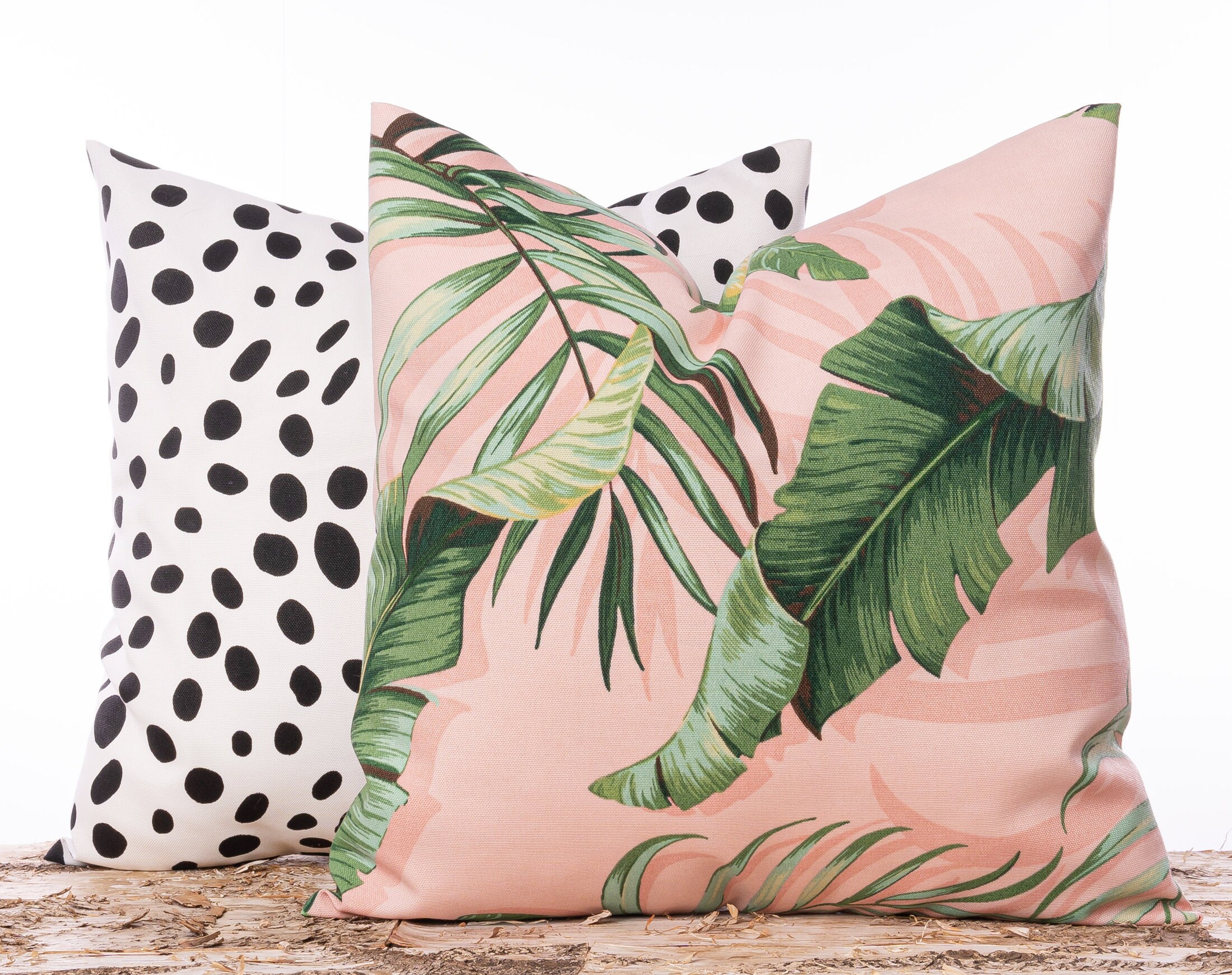 Leaf print pillows 2025