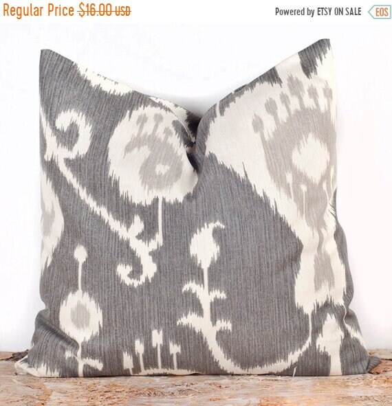 etsy ikat pillows