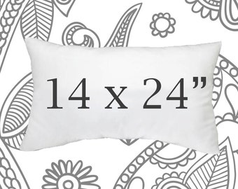 14 inch round pillow insert