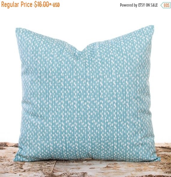 Sale Ends Soon Riverbed Light Blue Pillows Blue Decorative Etsy