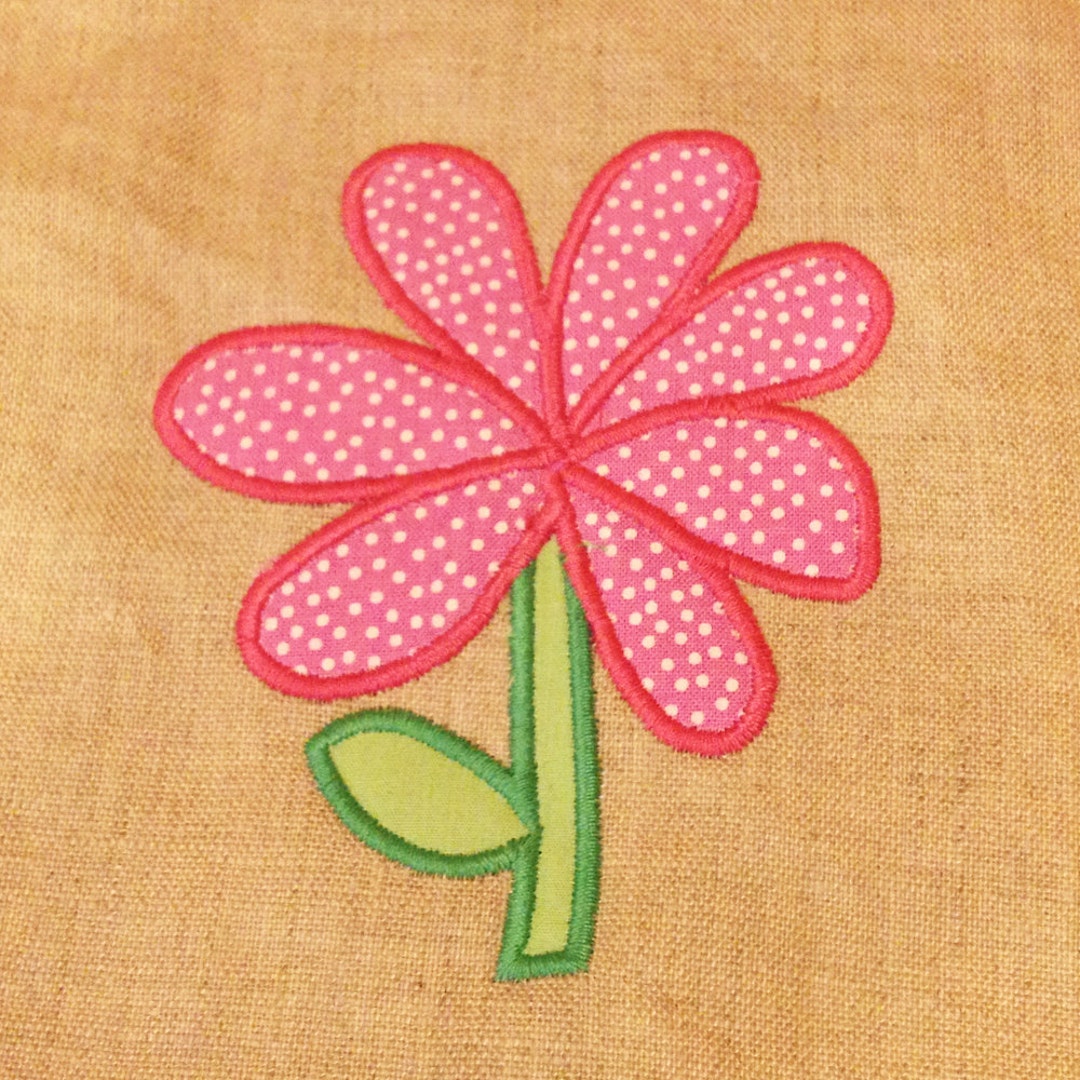 Whimsical Flower Applique Design for Clothing or Home Decor in 3 Sizes  Simple, Modern, Bold, Adorable Flower Machine Embroidery Design - Etsy  Israel