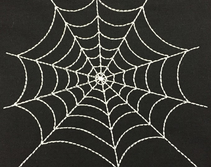 Simple and Versatile Spider Web Machine Embroidery Design in Five Sizes ...