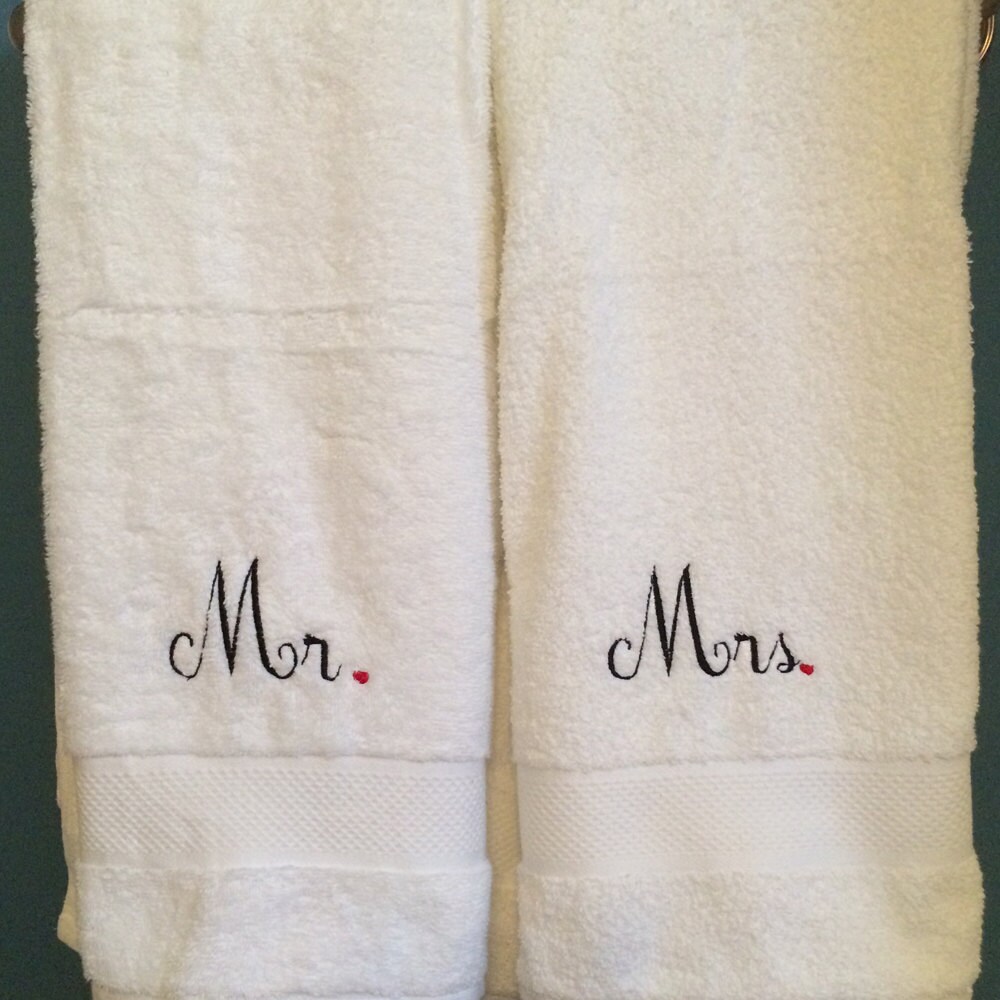 Cursive, Modern Mr and Mrs Machine Embroidery Designs for Newlyweds ...