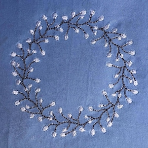 bluemoon9150様＊＊オーダー専用ページ＊＊flying wreath Monogram Wreath with Bow Kit | Needlepoint.Com