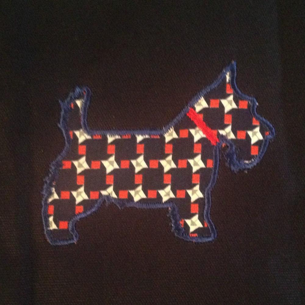 Scottie Dog scottish Terrier Machine Embroidery and Applique - Etsy