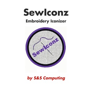 SewIconz - Embroidery Iconizer  Software - Official License