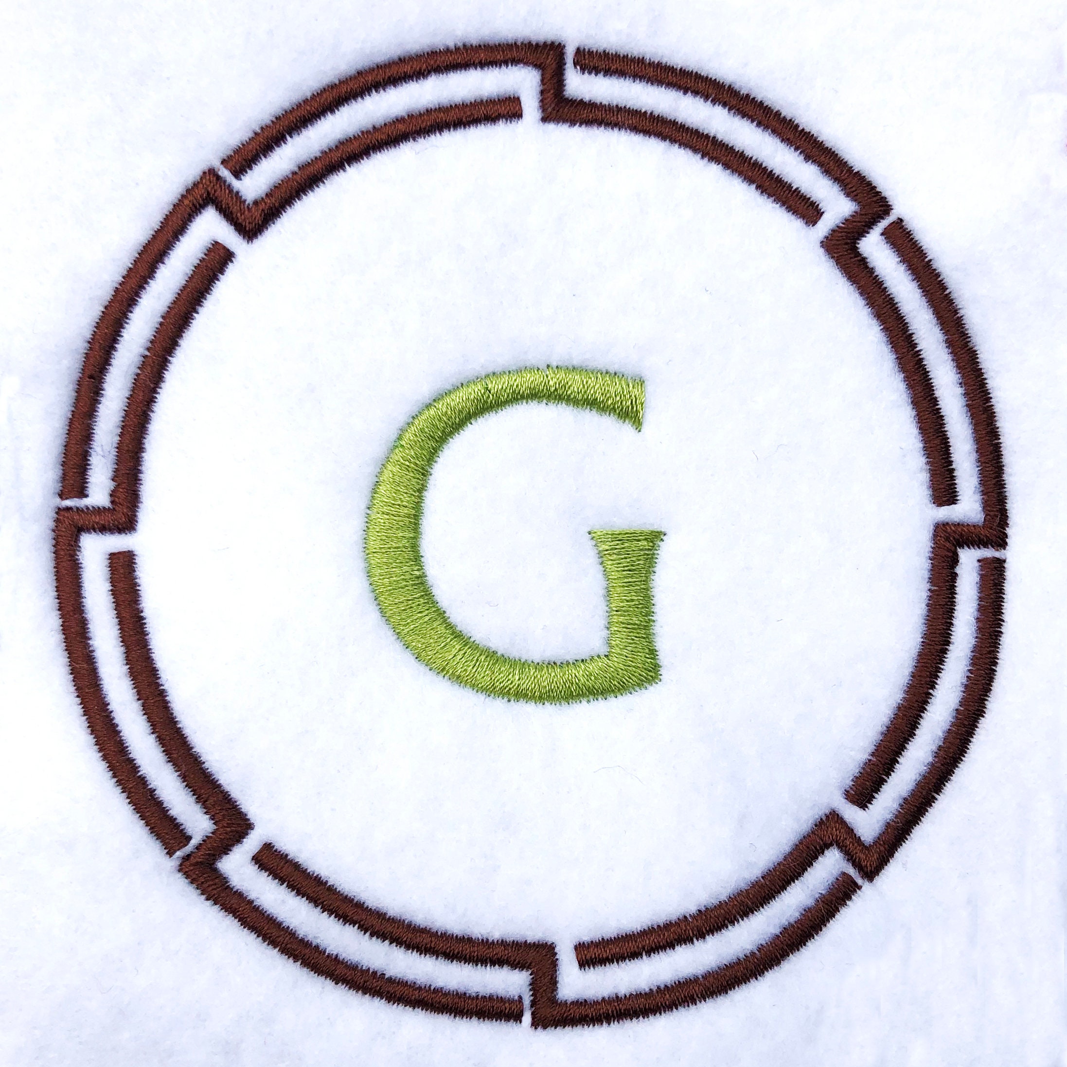 Modern Monogram Frame DIGITAL Machine Embroidery Design Set - Nine ...