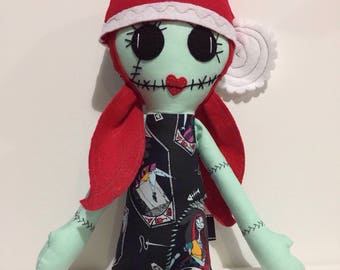 jack and sally stuffed dolls