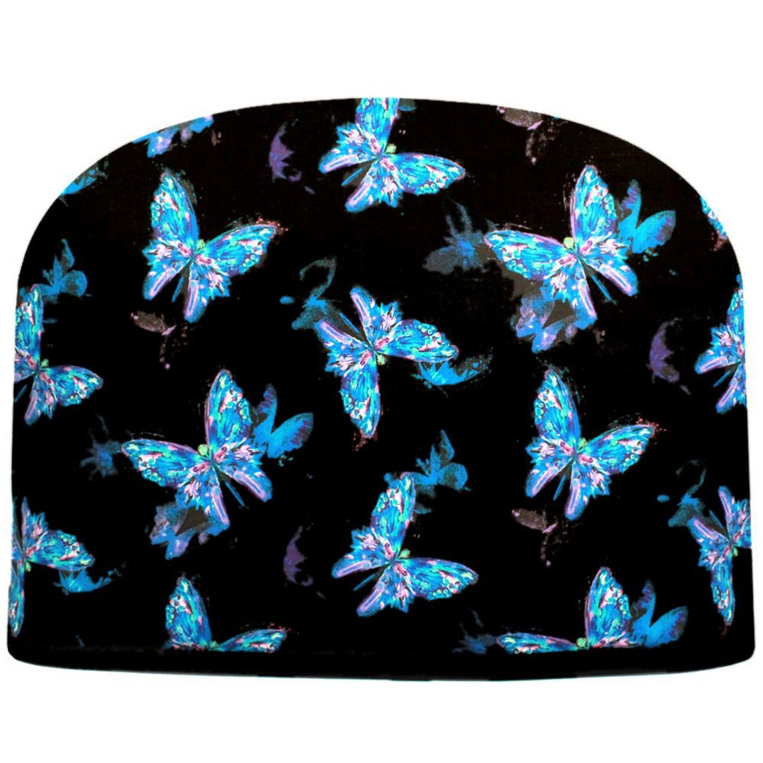 Tea Cozy Butterflies at Night Tea Cozy Large Double Insulated Etsy