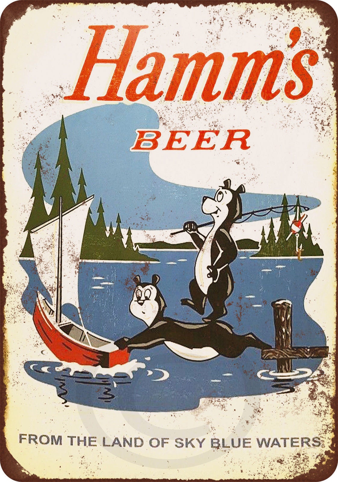 Hamms Beer Motion Signs for sale Only 3 left at 65