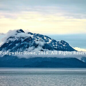 Alaska Print, Alaska Decor, Alaska Wall Art, Mountain Print, Mountain Photography, Rustic Art, Ocean Wall Decor, Mountain Wall Decor, Alaska