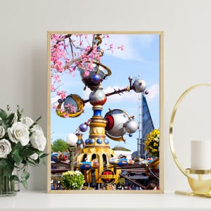 Disneyland Art, Disneyland Painting, Disneyland Art, Disneyland Wall Decor, Disney Art, Disney Wall Art, Disneyland Wall Art, Disneyland