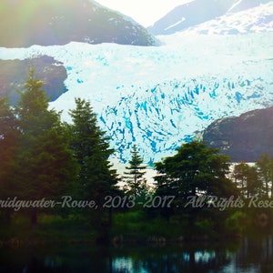 Alaska Photography, Alaskan, Alaska Glacier, Blue Decor, Green Decor, Nature Wall Art, Nature Decor, Nature Photography, Art on Canvas