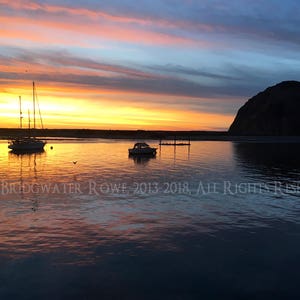 Morro Bay Art, Morro Bay Decor, Morro Bay Wall Art, Ocean Art, Ocean Wall Decor, Ocean Print, Morro Bay Print, Ocean Wall Art, Art on Canvas