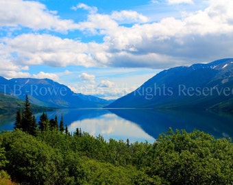 Mountain Art, Mountain Print, Mountain Decor, Mountain Wall Art, Alaska, Alaska Art, Alaska Print, Art on Canvas, Canvas Art, Nature Art