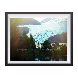 Alaska, Bellas Artes, Fotografía de naturaleza, Fotografía de Alaska, Impresión de naturaleza, Arte de montaña, Arte de Alaska, Fotografía de vida silvestre, Glaciar derretido