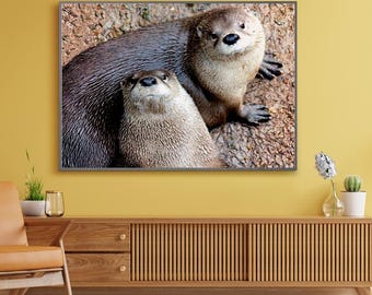 Sea Otter, Otter Print, Sea Otter Art, Sea Otter Photography, Wildlife, Wildlife Art, Nature Photography, Sea Otter Wall Decor, Ocean Art
