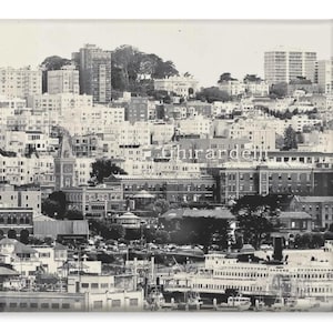 San Francisco Kunst, San Francisco Druck, Kunst auf Leinwand, Leinwand Kunst, Leinwand Wand-Dekor, San Francisco Wand-Dekor, San Francisco Skyline, Art