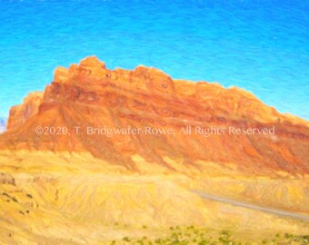 Utah Art, Utah Print, Utah Mountains, Landscape Art, Nature Decor, Utah Decor, Rustic Decor, Rustic Art, Utah Wall Art, Utah Wall Decor