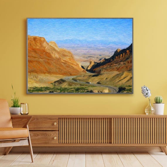 Utah Mountains, Landscape Art, Nature Decor, Rustic Art, Utah Wall Art, Digital Mixed Media Art