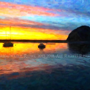Morro Bay Art, Morro Bay Ca, Morro Bay Print, Ocean Print, Ocean Decor, Beach Decor, Beach Art, Beach Wall Art, Ocean Photography, Ocean Art