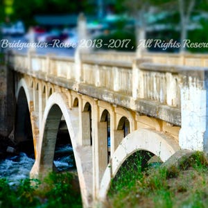 Déco shabby chic, impression Californie, beaux-arts de Californie, impression d&#39;art Californie, pont de campagne, photographie de nature, photographie de paysage