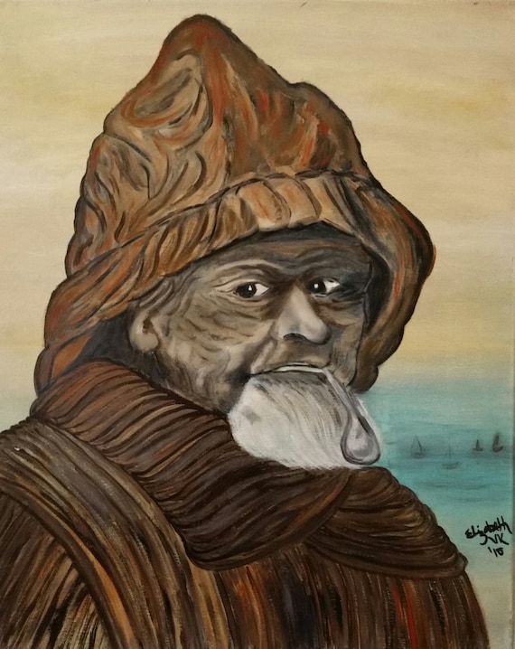 Dutch Coast Guard, Dorius an Original Oil in full color on  16x20x1 canvas