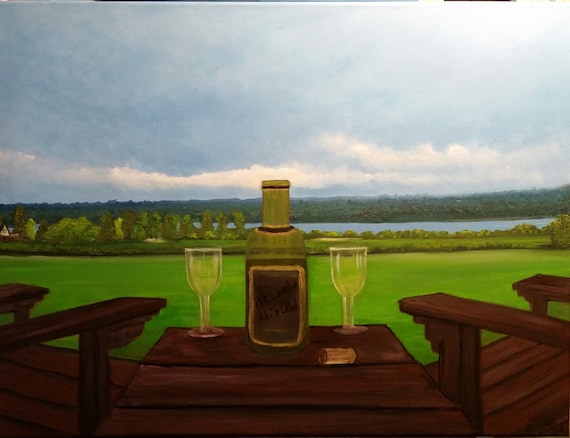 Personalize this label and create a Custom Oil Painting in color on  24x18x1 canvas