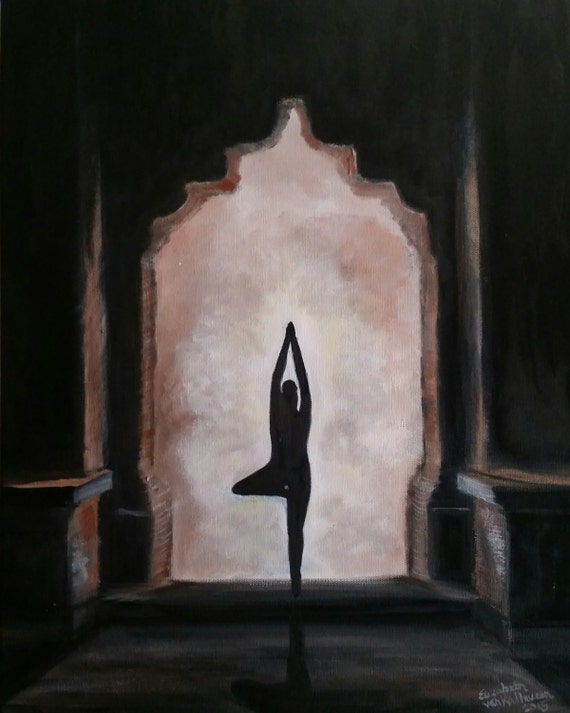 Enlightened, an Original Oil in full color on 20x16x1 canvas