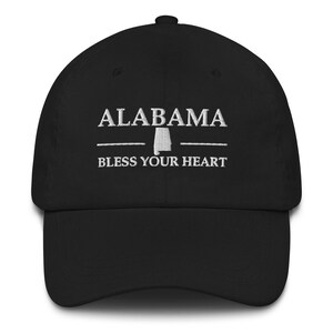 Alabama Urlaub Besuch Souvenir Erwachsene Männer Frauen Bestickte Dad Hut
