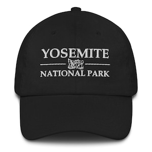 Yosemite National Park California Gorra de béisbol bordada Sombrero de papá
