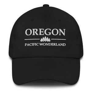 Oregon Vacation Souvenir Pacific Wonderland Gorra de béisbol para papá, sombrero para hombres, mujeres y adultos