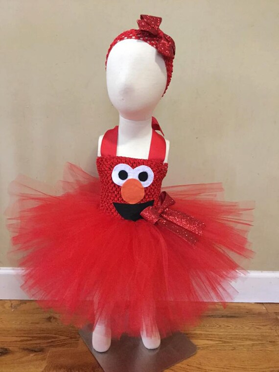 elmo tutu outfit