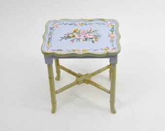 One little Hand painted side table. scale 1.12 sold separately price for each one.