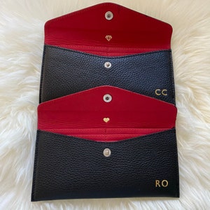 Tarjetero Monograma - Cartera Mujer Piel Personalizada