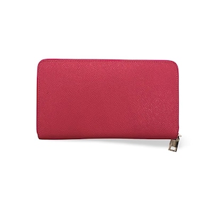 Red Leather Card Holder and Wallet