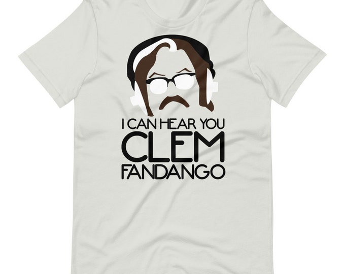 Toast of London - I Can Hear you Clem Fandango Quote T-Shirt.