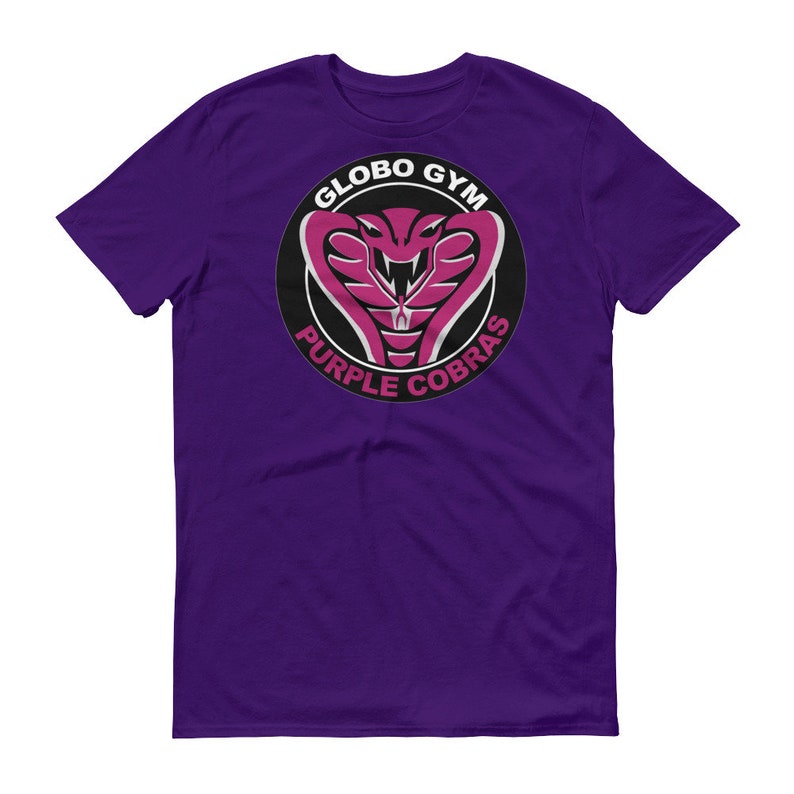 Dodgeball Globogym Purple Cobras Movie Tshirt Etsy