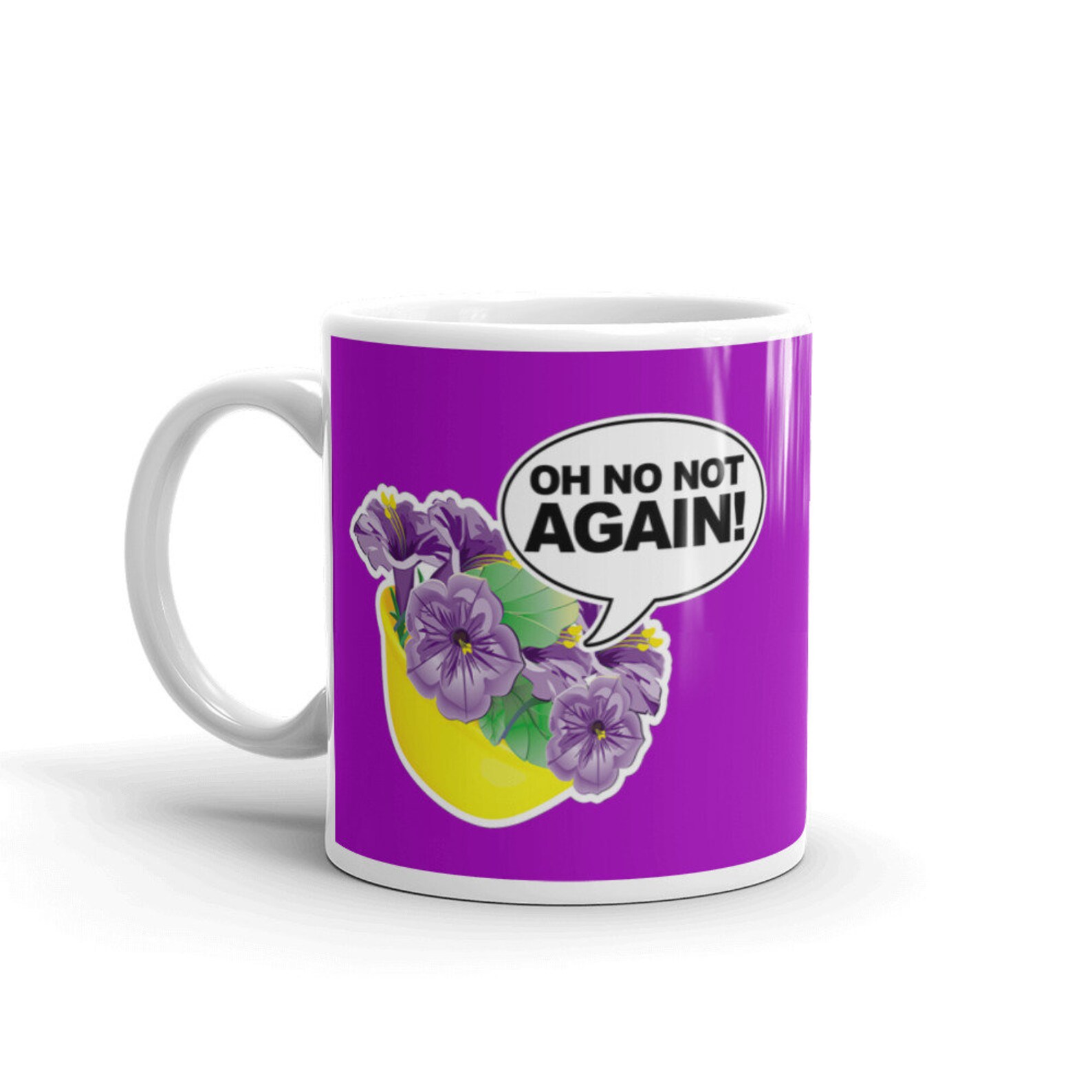 Hitchhikers Guide to the Galaxy Bowl of Petunias Mug Etsy