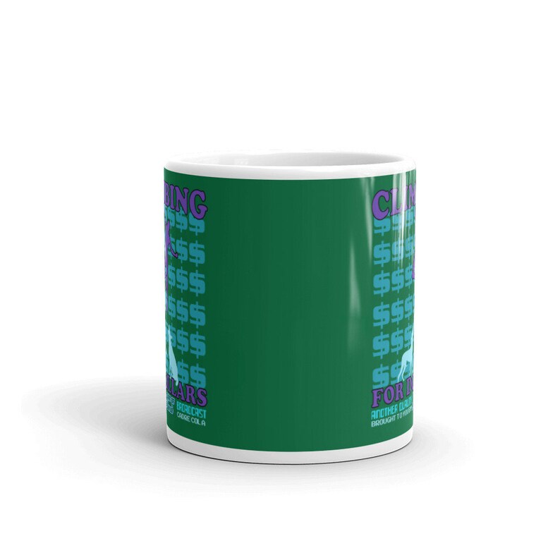 The Running Man Movie ICS Climbing for Dollars Mug Etsy