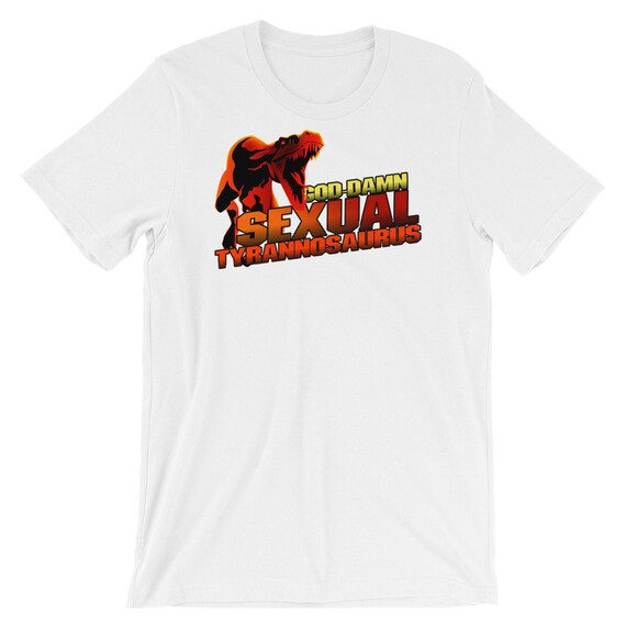 predator sexual tyrannosaurus shirt