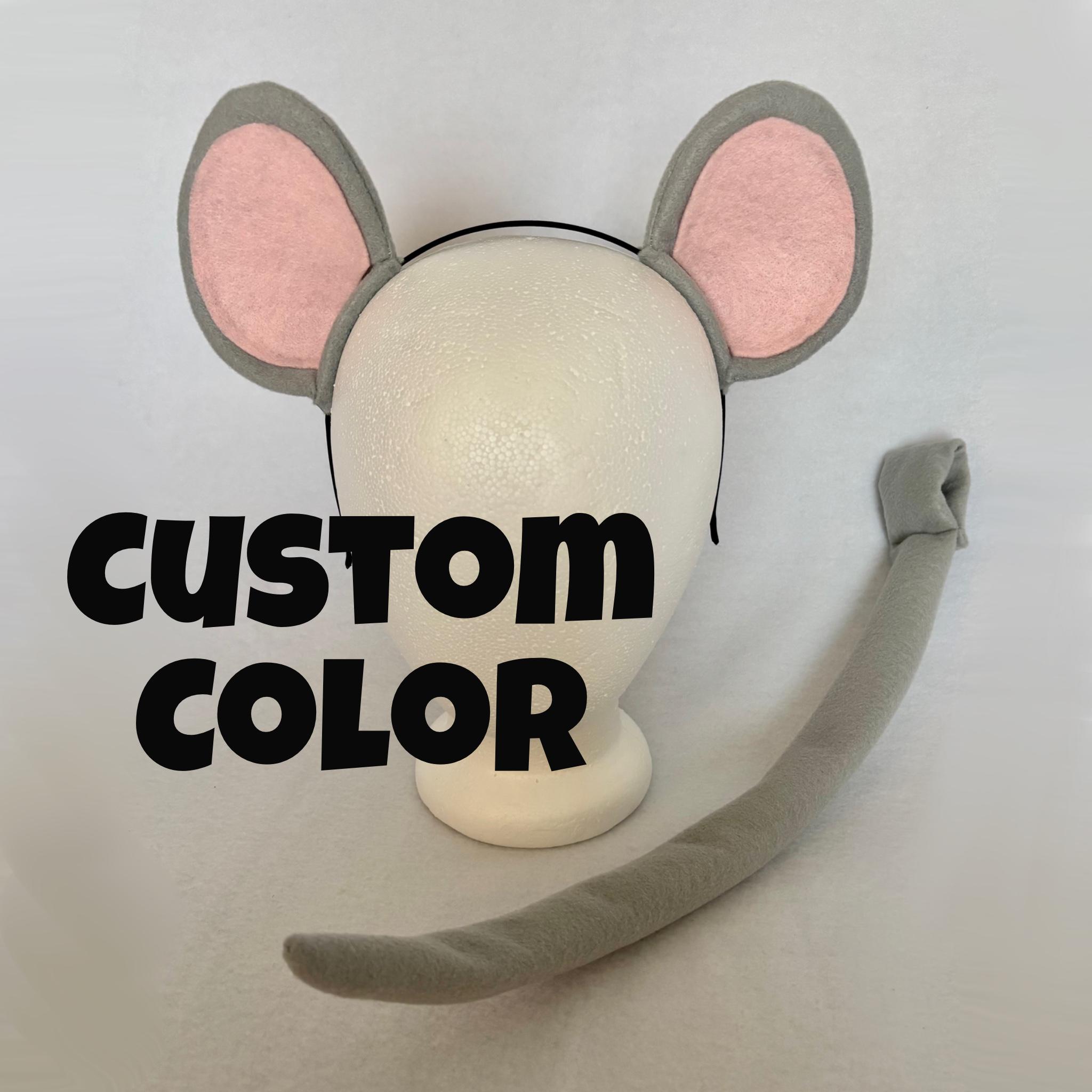Mouse ears or Tail mouse ears headband mouse tail custom rat Mouse ears or Tail mouse ears headband mouse tail custom rat